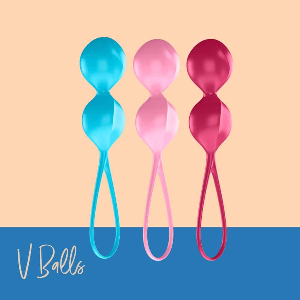 德國Satisfyer V Balls雙球聰明球 (3入)