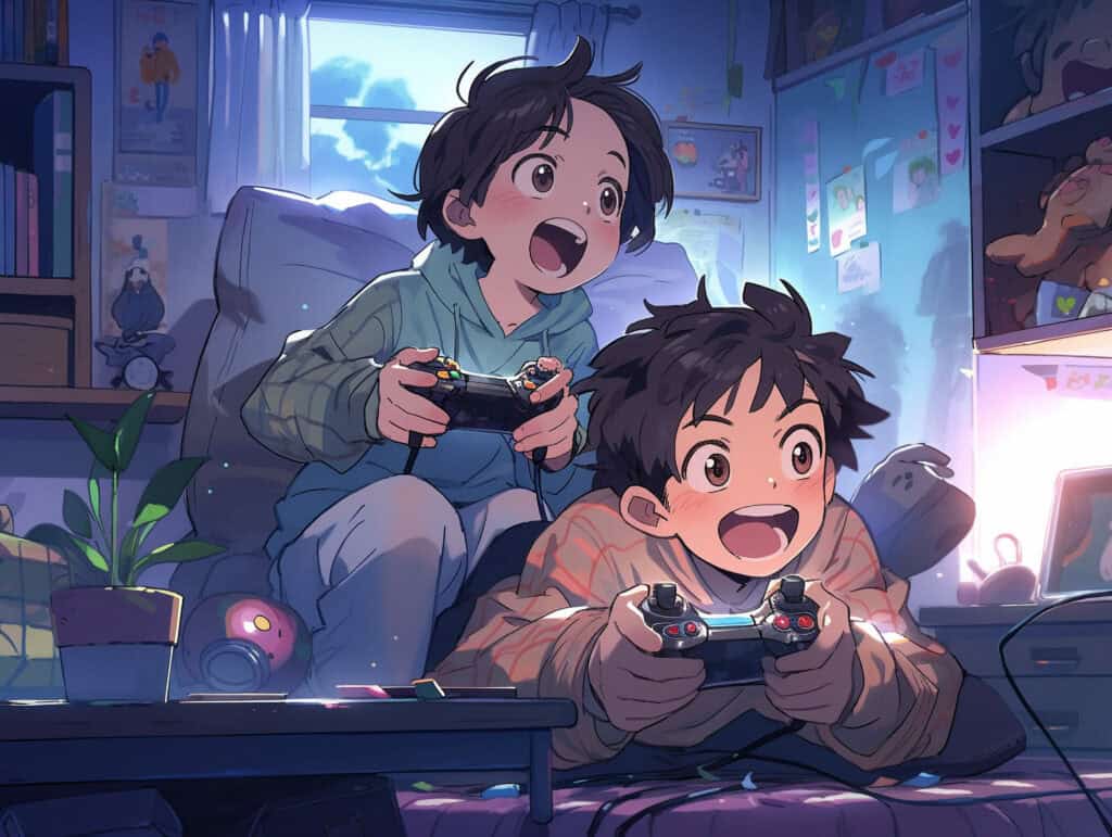 aesthetic-anime-character-gaming H Game
