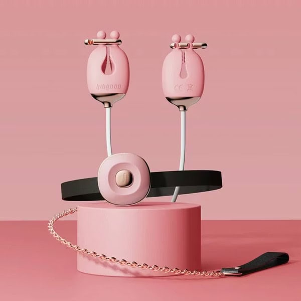 1706156048_8fd9fea21374382f35d2 輕喃 qingnan #2 震動乳房按摩器含項圈套組