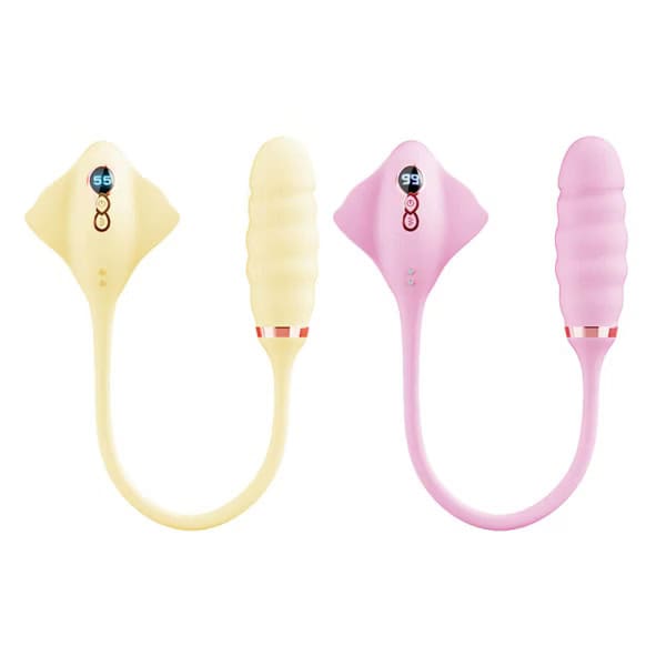 YEAIN 魔鬼魚 吮舔伸縮 內外同樂多功能按摩器